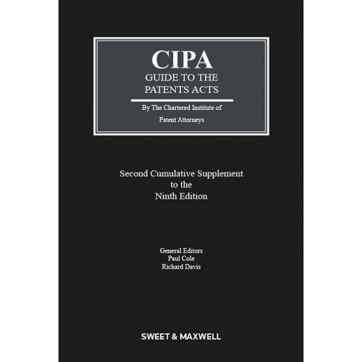 CIPA Guide to the Patents Acts 9th ed: 4th Supplement